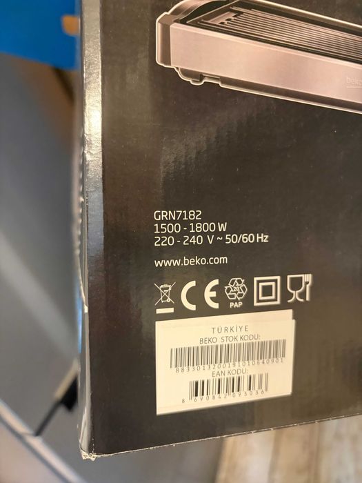Gratar Electric Beko GRN7182