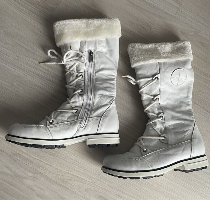 Дамски боти/ ботуши от естествена кожа