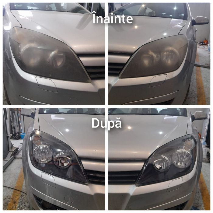 Polish prin polimerizare (faruri/stopuri)