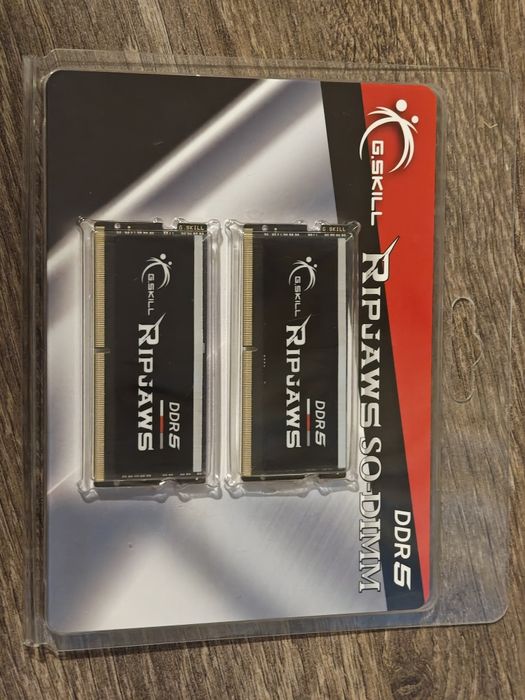 G. Skill DDR5 2*16GB sodimm памет, 5200 mhz, cl38
