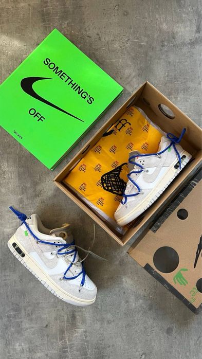 Отново Off White Dunk Low “Lot 32”