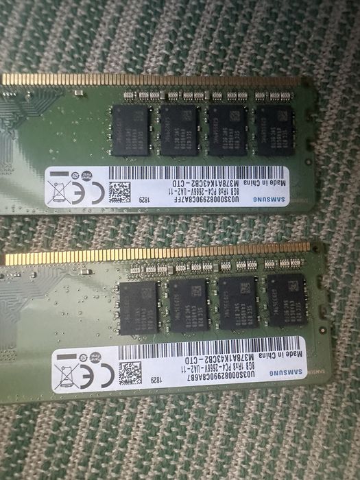 Kit 16gb ddr4 Samsung 2666