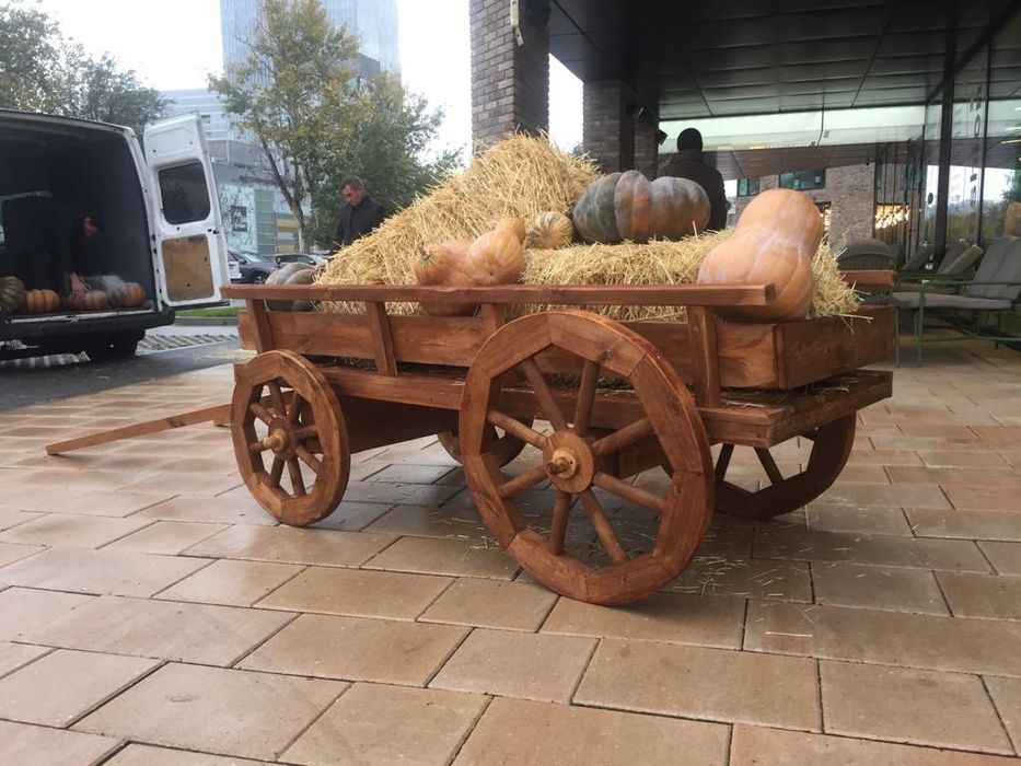 Деревянная телега