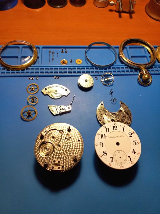 Ceas de buzunar Hamilton Watch Co. pt. caile ferate  RR Grade Clasa A