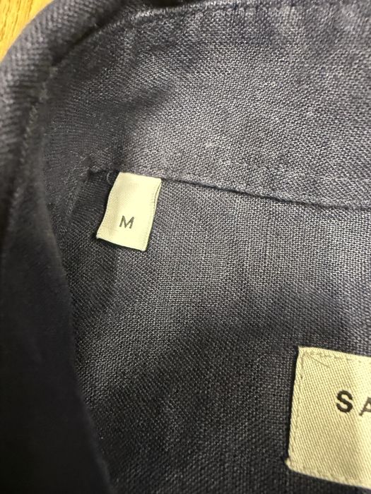 Мъжка ленена риза нова M