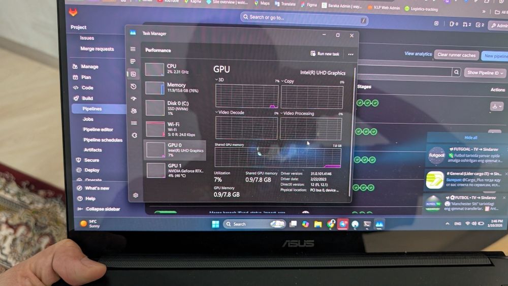 Asus Creator q530 OLED 3k+ RTX3050 6 GB