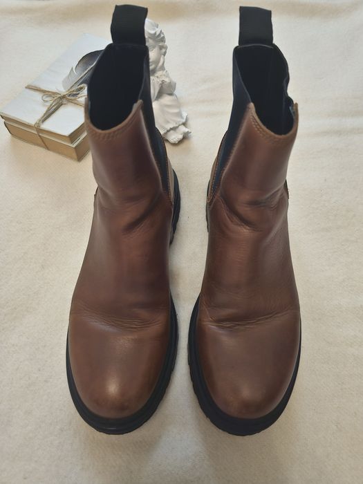 Ghete piele tommy hilfiger