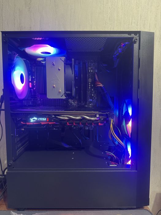 Компютър Ryzen 7 3700X / GTX 1060 6GB / 16GB RAM / 256 SSD / 1TB HDD