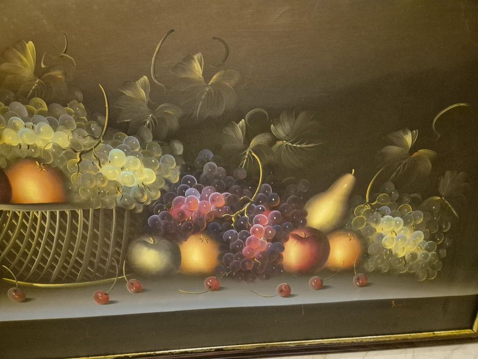 Картина с рамка, маслени бои