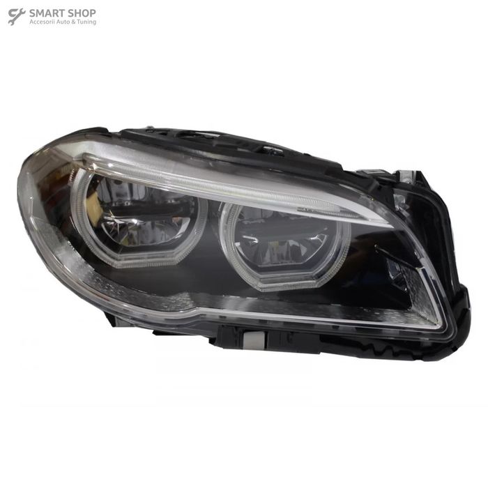 Faruri Full LED BMW F10 F11 5 Seria (2011-2013) Angel Eyes