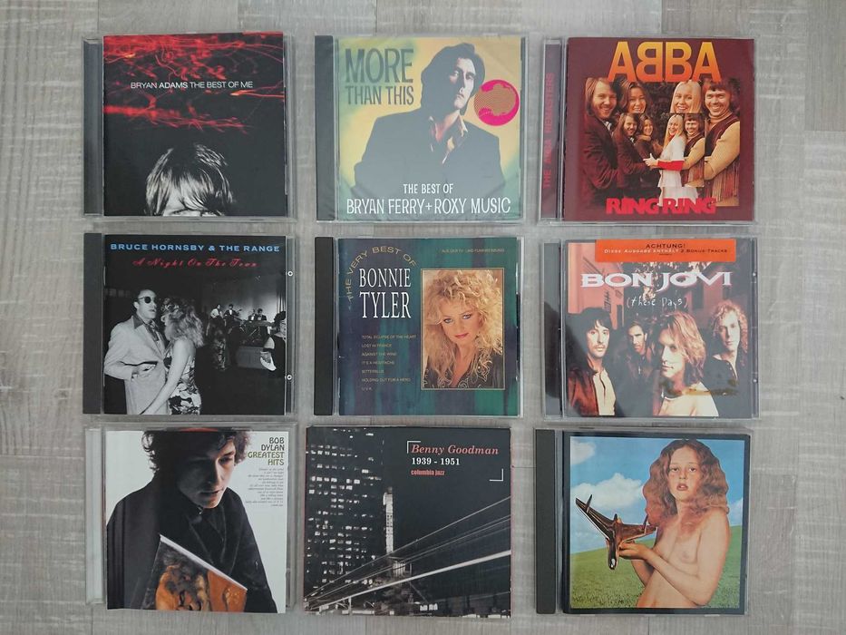 CD Modern Talking Enigma ABBA Cameo Texas SANDRA Barry White GARBAGE