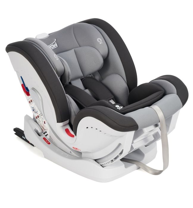 Scaun bebe ISOFIX U-Grow UGHCS-06, 0-36 kg, Gri