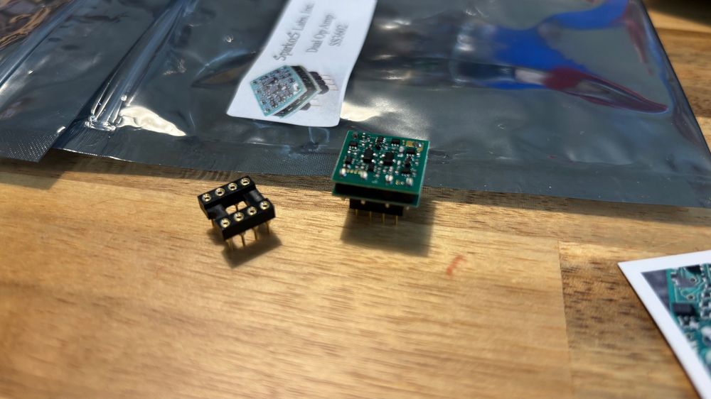 Dual Op Amp Sparkos Labs SS3602