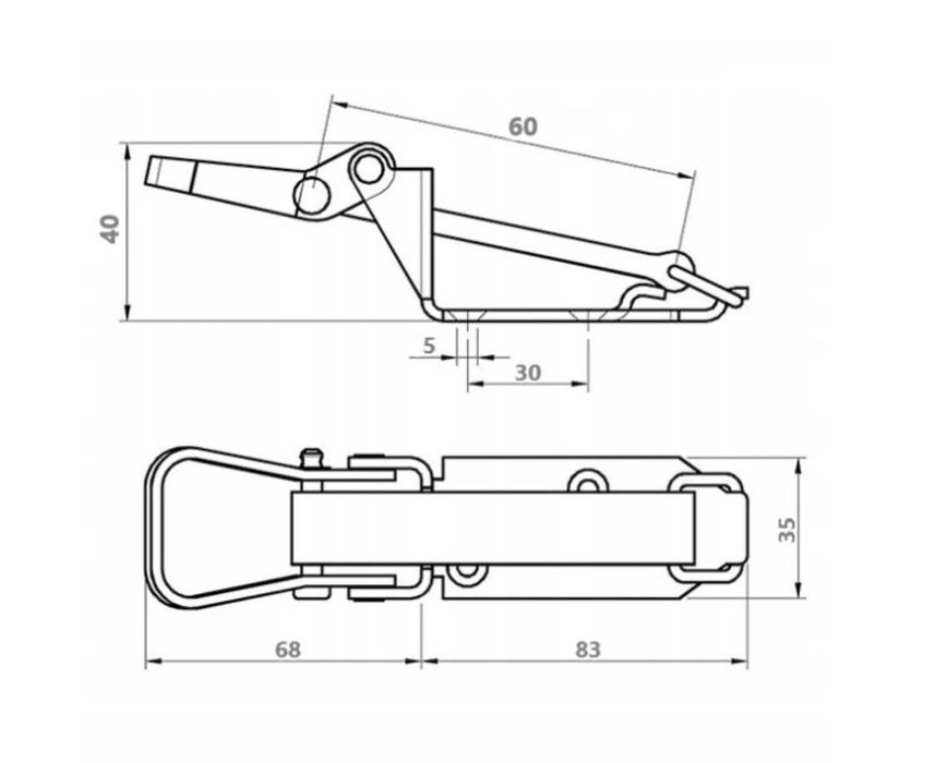 Закопчалки за лопата, метла или дръжка на инструменти