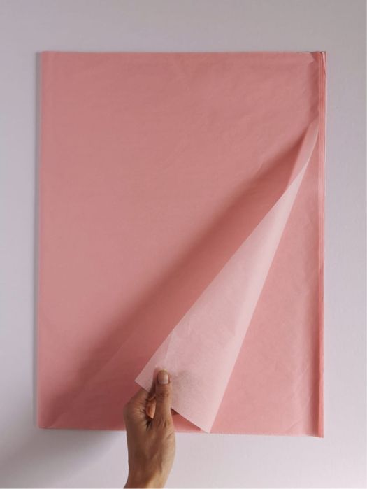 Бумага Тишью для упаковки , без сгиба