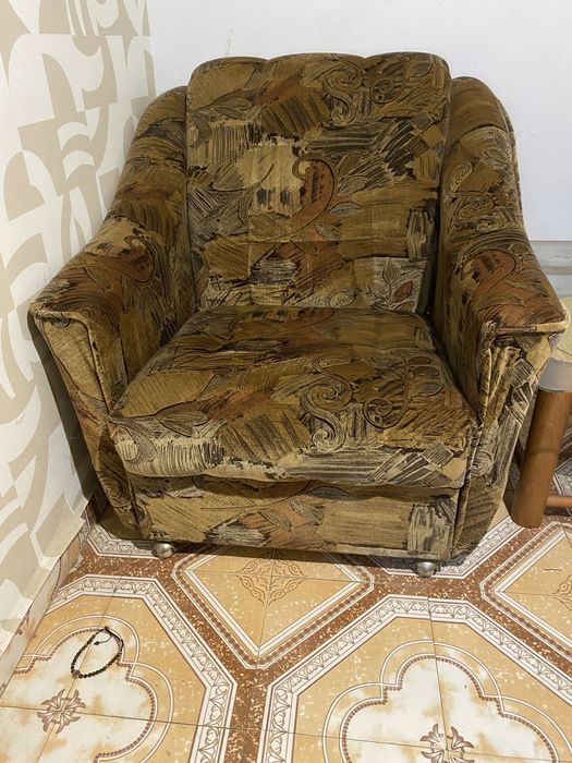 Canapea extensibilă 3 locuri + 2 fotolii fixe
