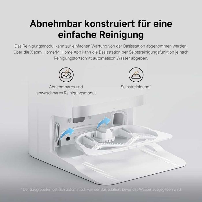 Нова Прахосмукачка Робот с Моп Xiaomi X20+ Robot Vacuum BHR8124, 2 години Гаранция, Сухо и Мокро Почистване