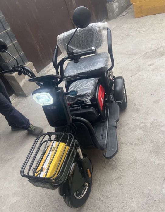 Электротрицикл электровелосипед