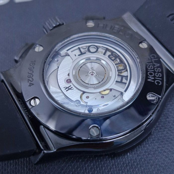 Ceas Hublot Classic Fusion Chronograph Black Magic Zeus Amanet Militar