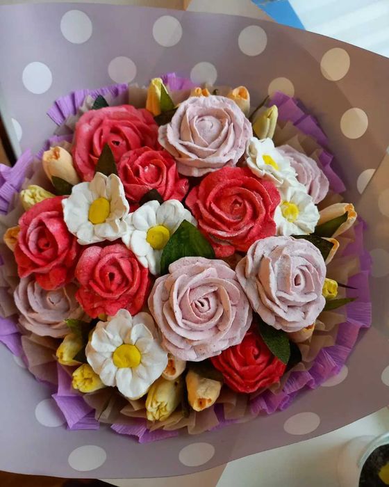 Букет из  зефира