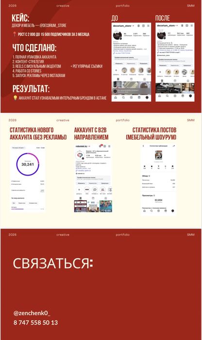 СММ / Сторисмейкер / Дизайнер / Мобилограф