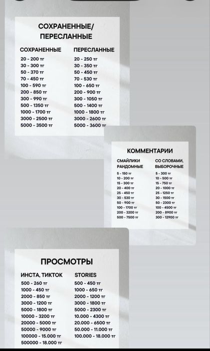 Накрутка Инстаграм Тикток Телеграм