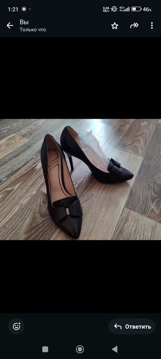 Продам туфли новые кожа