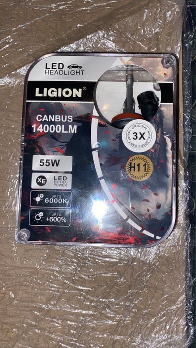 Лампочки лед H11 LIGION