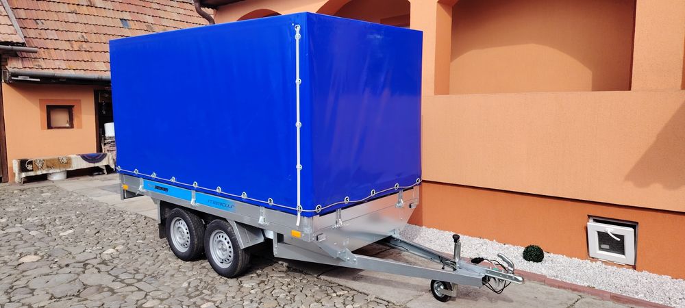 Remorca auto faro magicus 300x150cm 2 axe 750kg