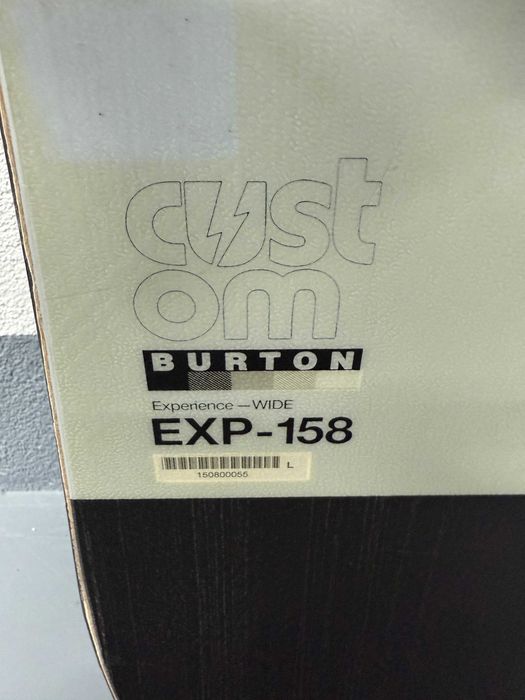 placa snowboard burton custom exp wide L158cm