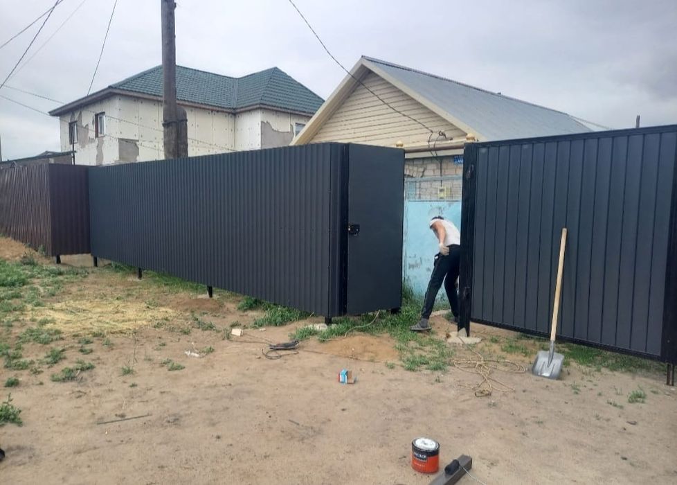 Ворота заборы перила навес