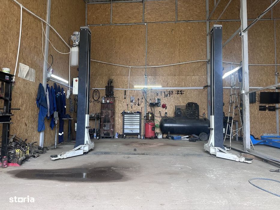 Service auto și spațiu comercial de închiriat!