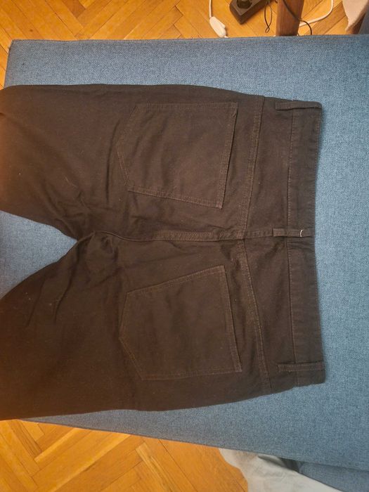 Vand blugi barbat negri model clasic crac drept, 33/32 sau L