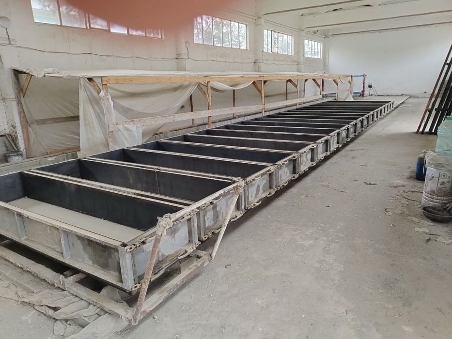 Газоблок ишлаб чикариш станоги