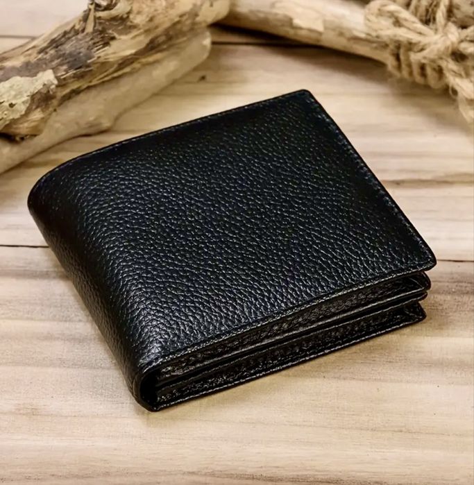 Мъжки функционален и голям кожен портфейл със защита•Висококачествен!!