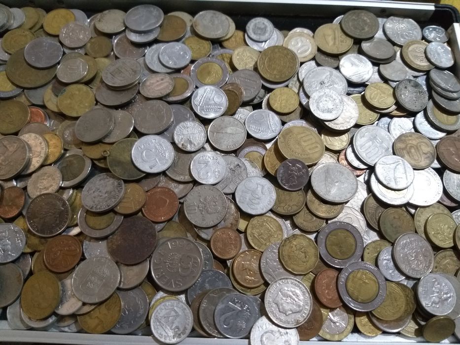 Colecție monezi romînesti si straine