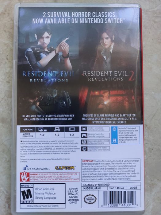 Resident Evil Revelations за Nintendo Switch