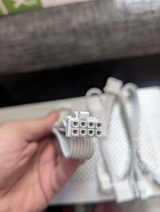 Okazie ‼️ Cabluri Modulare Albe - pcie CPU ide!