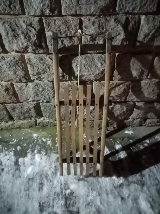 Дървени шейни ретро