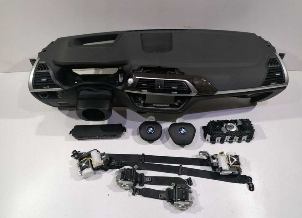 Арматурно табло колани коляно airbag X3 G01 X4 G02 original