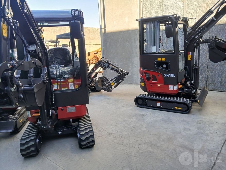 Гусеничный екскаватор мини погрузчик  gusenitsali ekskavator mini