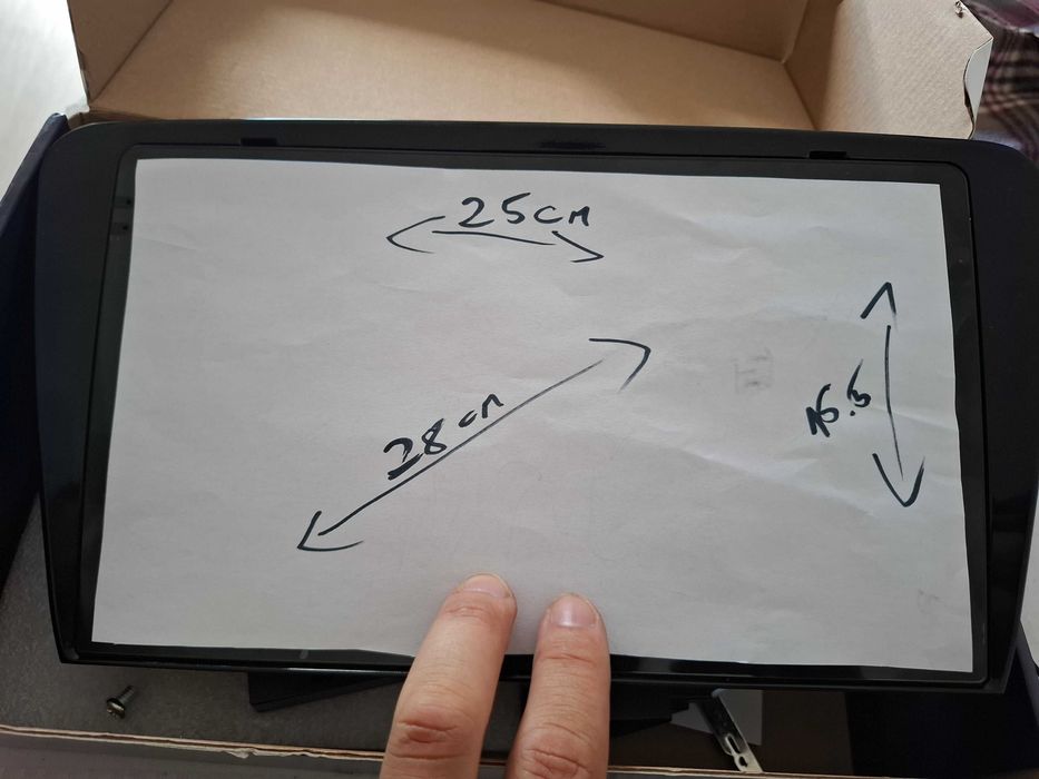 Navigatie 10.1 inch + rama adaptoare Skoda Octavia 3