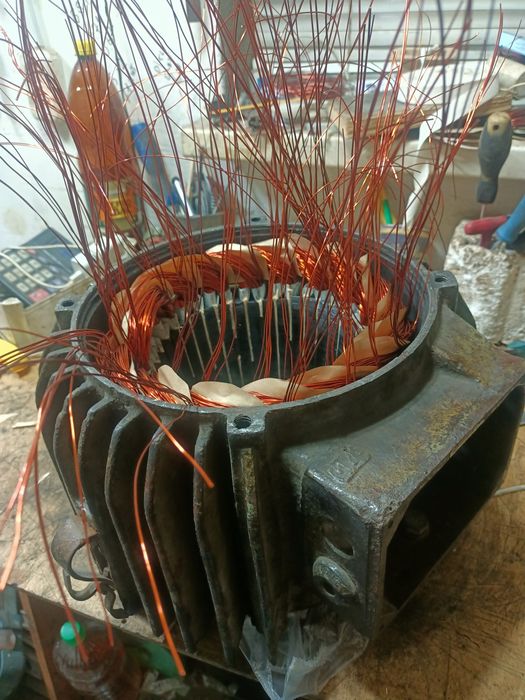 Перемотка ремонт электродвигателей