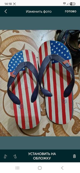 Отдам бесплатно на лето обувь