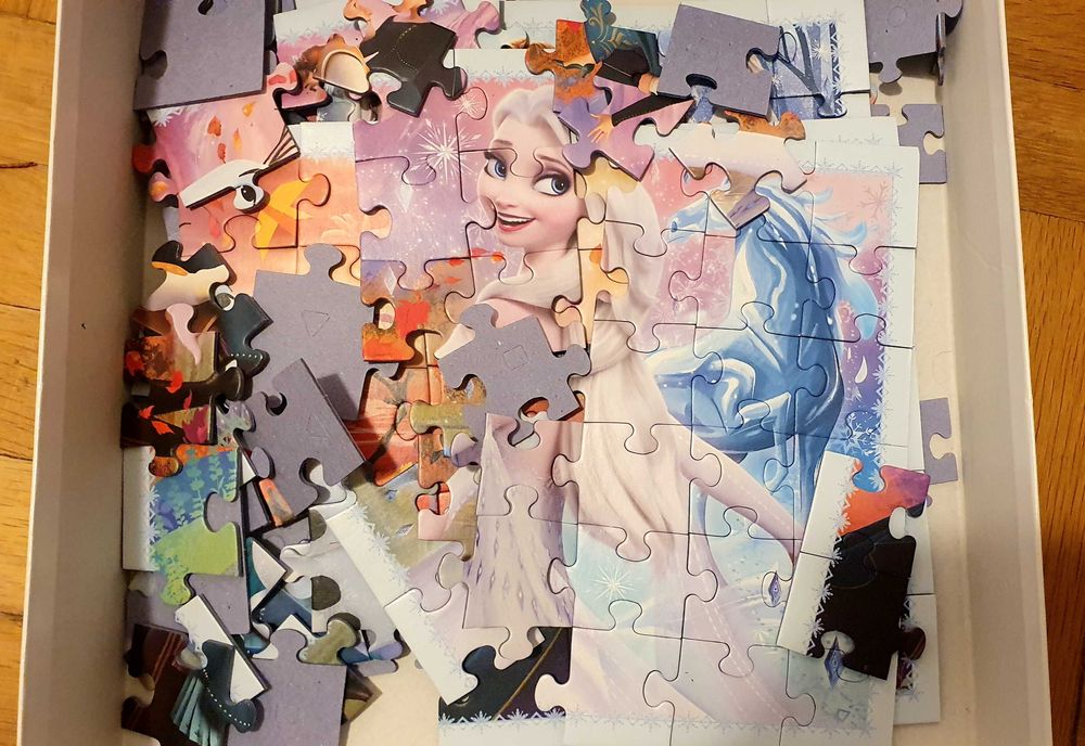 Пъзел Елза 4в1 Trefl, Замръзналото кралство