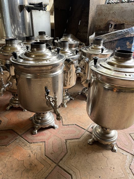 Самовар тульский Ссср Латунь толстостенный отправка вес Казахстана