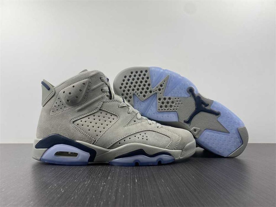 Нови мъжки маратонки Nike Air Jordan 6 Retro ‘Georgetown’ grey