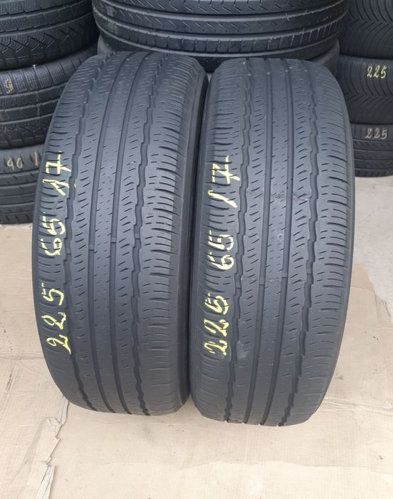 2 Anvelope  M/S Triangle 225 65 R17 Stare Perfectă DOT 0419.
