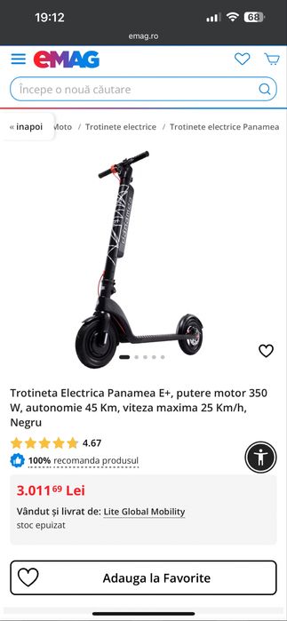 Trotinenta electrica