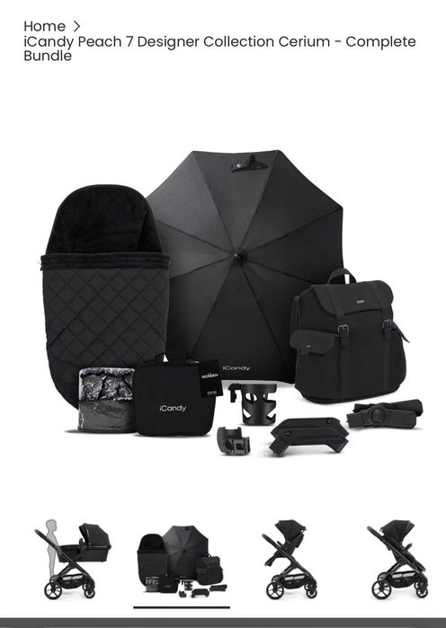 iCandy Peach 7 2 in 1 Designer Collection